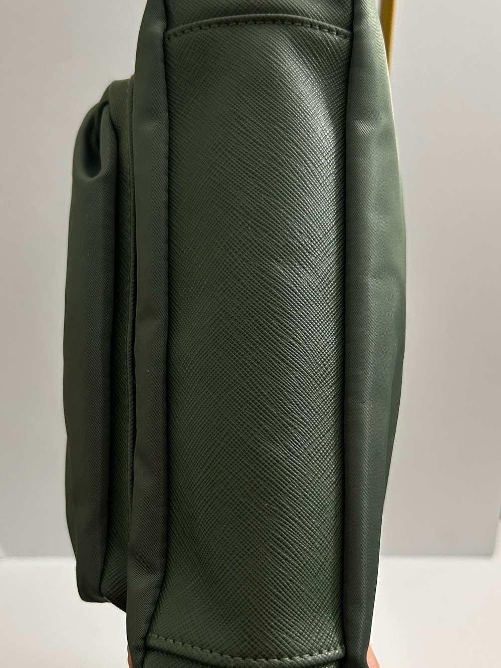 Aimee Kestenberg - Tyler Nylon Olive Green Crossbody with Rose Gold Hardware - Picture 4 of 13